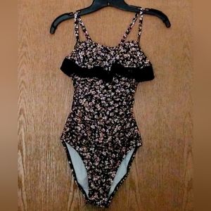 Kona Sol Size S High Coverage One Piece Swimsuit